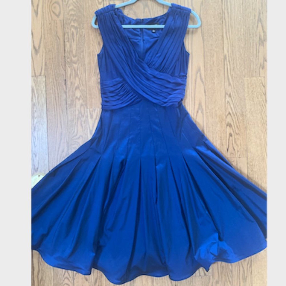 Adrianna Papell Royal Blue Dress Size 10